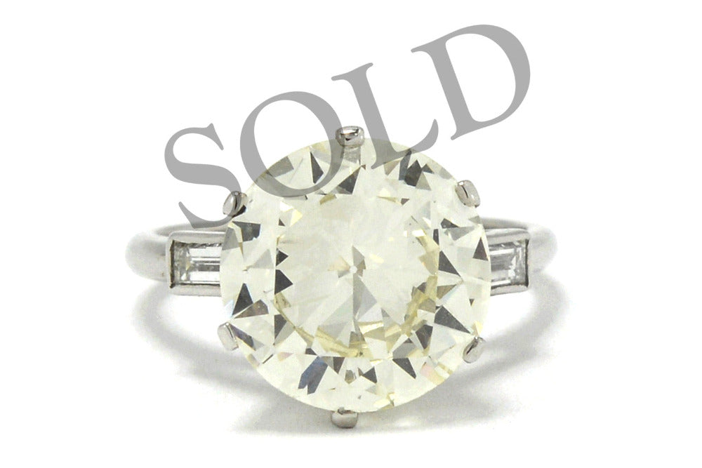 Certified Diamond Engagement Ring