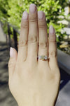 GIA Certified 1.00 Carat Oval Intense Yellow Diamond Engagement Ring