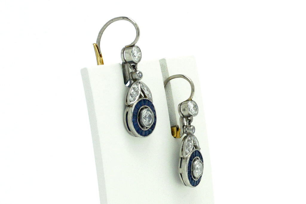 Experience the Jazz Age with these dangles that pay homage to 1920s heirloom jewels. 