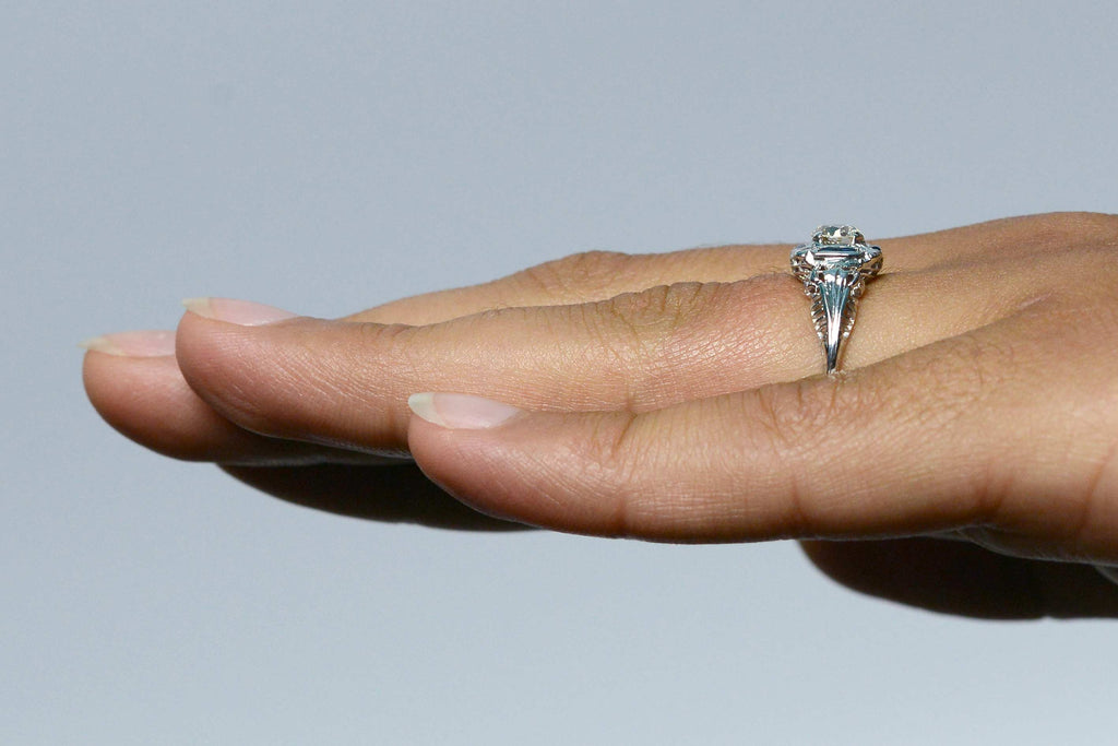 Square Engagement Ring