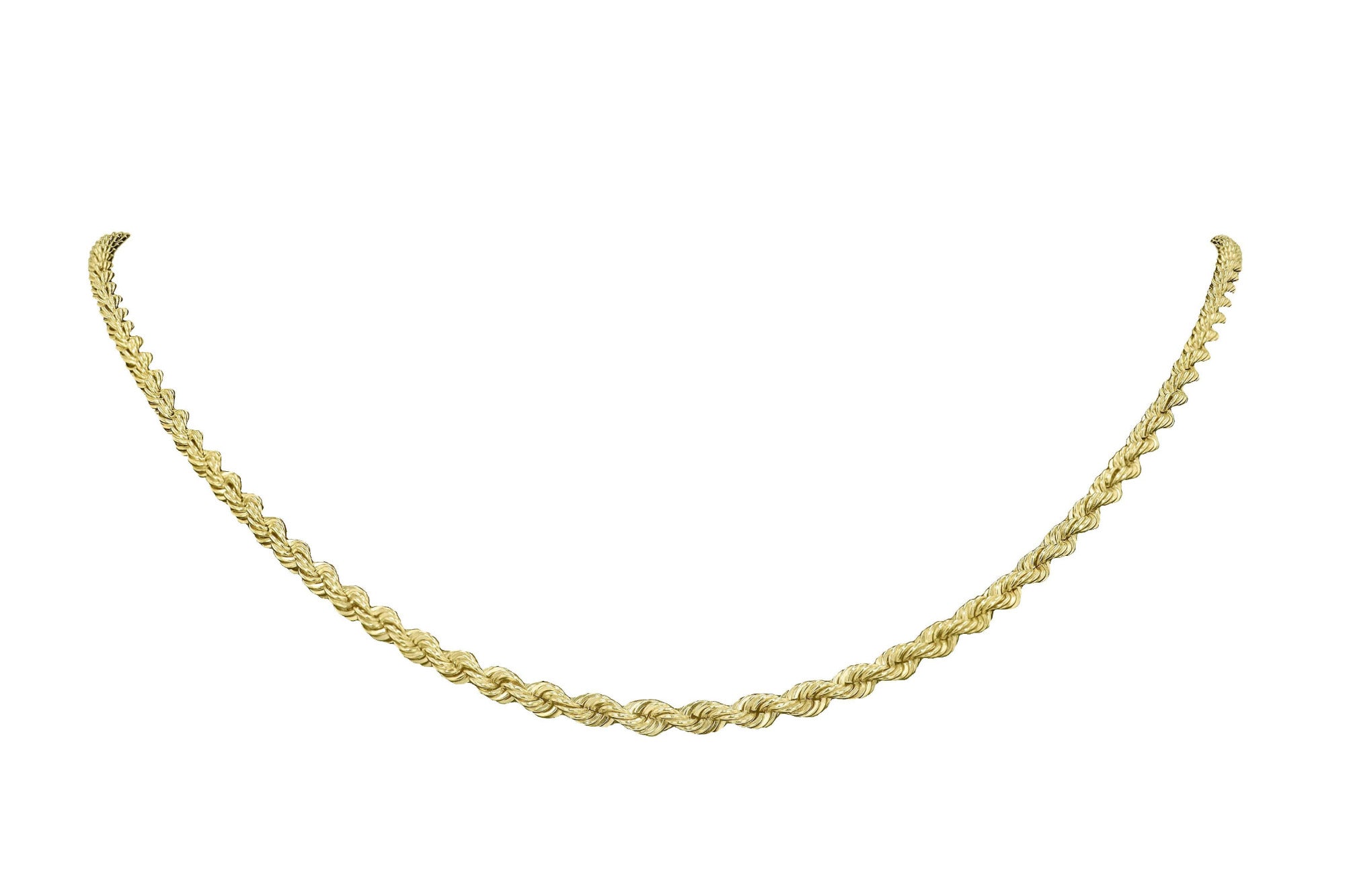 Vintage Tiffany & Co. Long Gold French Rope Chain